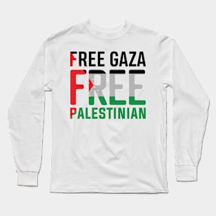 Free Palestine Long Sleeve T-Shirt